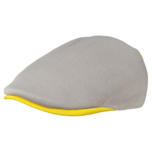 Kangol 507 Clubhouse Stripe Flatcap - Schirmmütze Damen/Herren Aus 100% Nylon