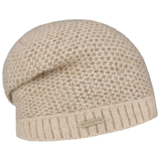 Seeberger Salevia Multicolour Headsock – Oversize Strickmütze Mit Fleecefutter Für Damen