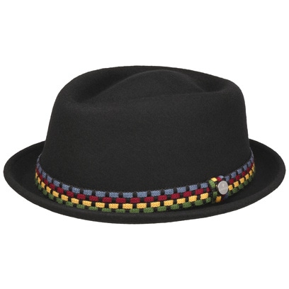 Stetson Pork Pie Wollhut - Klassiker Für Herren