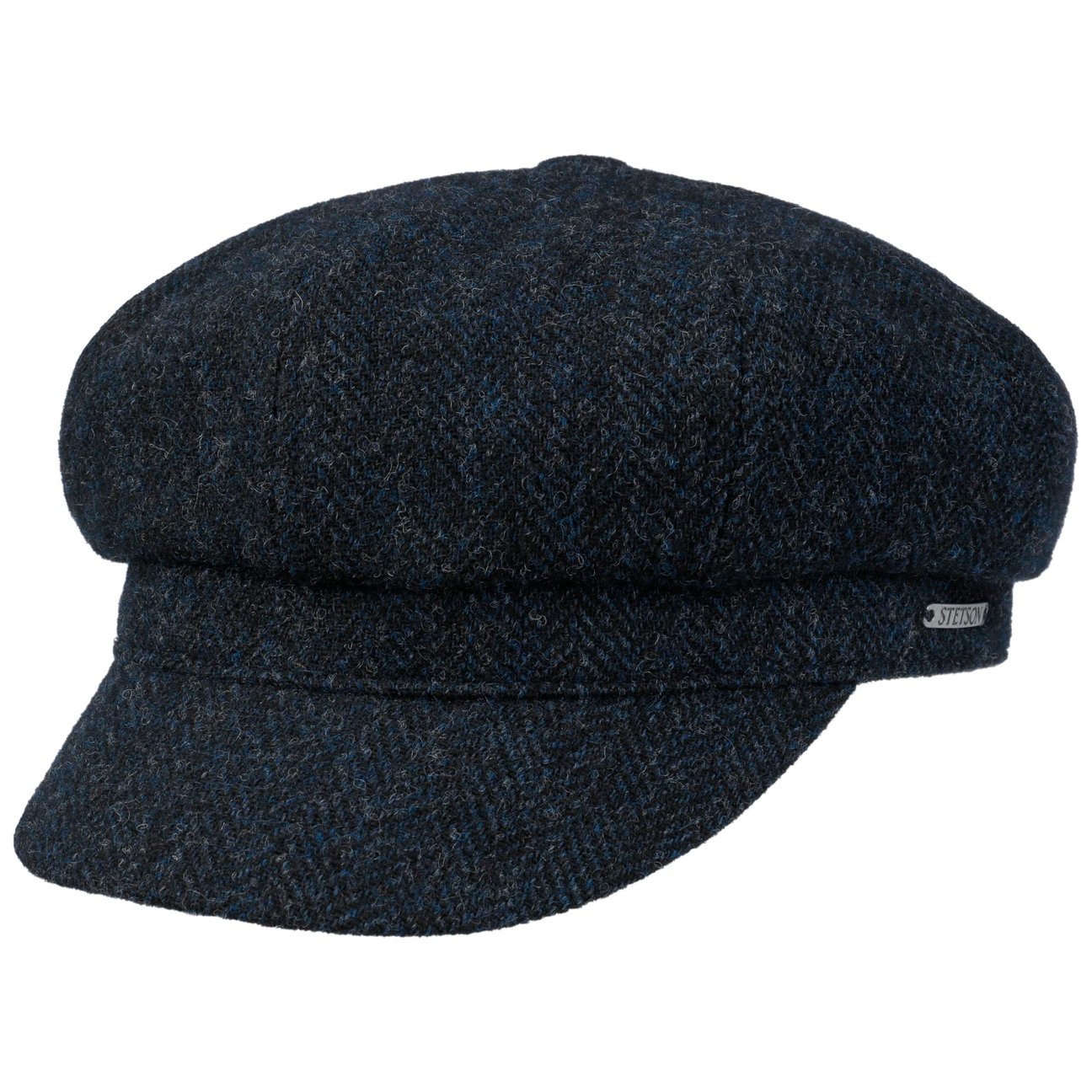 8-Panel Wool Newsboy Mütze by Stetson | 89,00 €