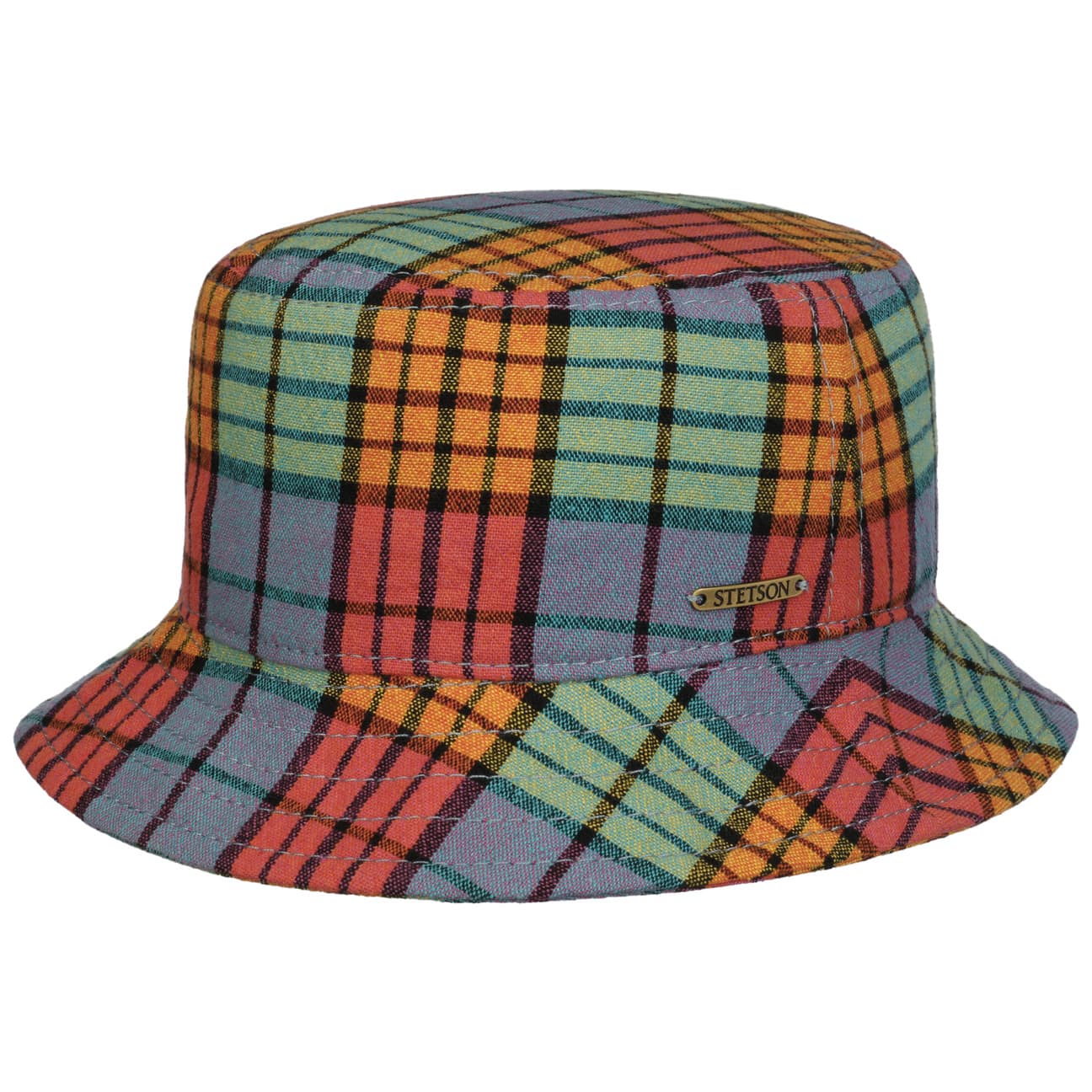 Outlets Check Bucket Hat