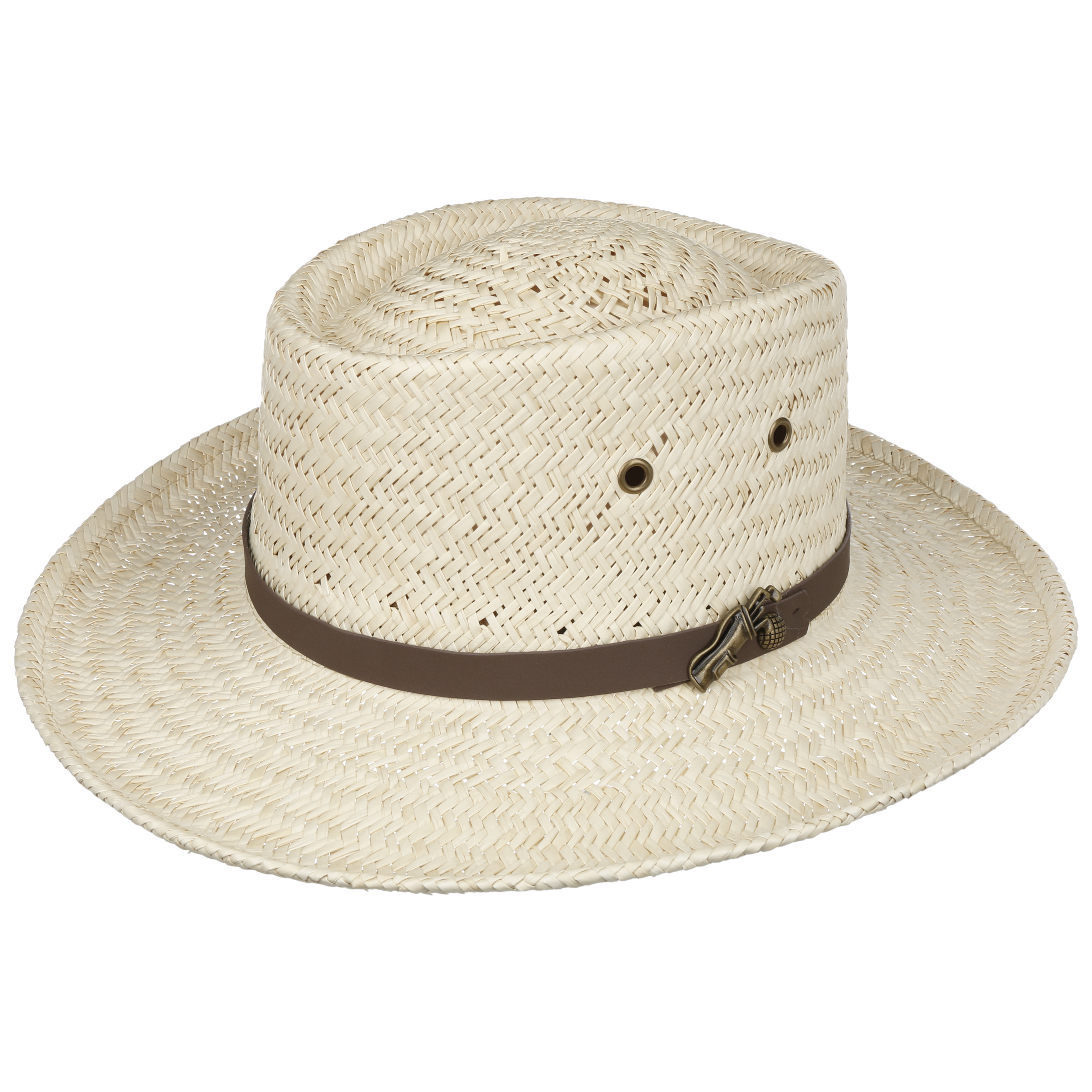 Stetson Marcellus Panama Hut Herren - 100% Panamastroh, Made In Ecuador, Mit Stofffutter