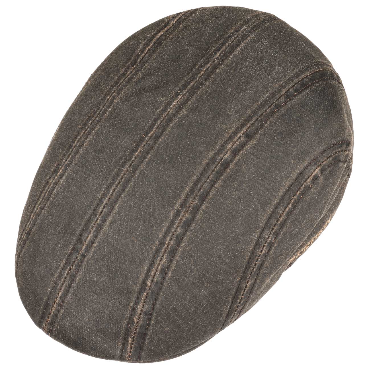 madison old cotton flatcap by stetson