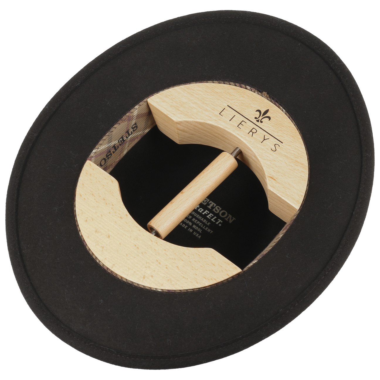 Haibeir Hut-Stretcher, Hut-Dehner, Hutspanner verstellbar, robust, einfach  zu verwenden, Größen: 17 cm bis 22,5 cm rot