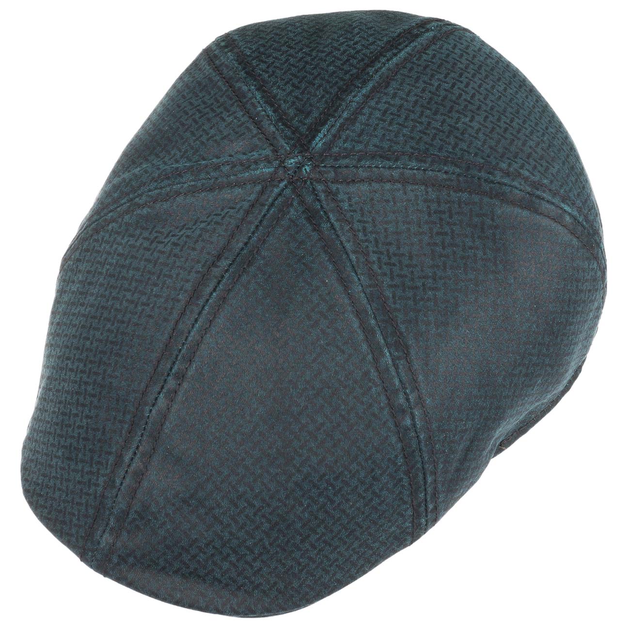 STETSON Texas Embossed Flatcap Baumwollcap Schirmmütze Schiebermütze