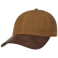 Baumwollcap mit Ledervisor by Stetson | 119,00 �