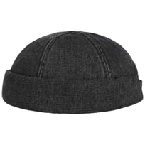 Black Denim Cotton Dockerm�tze by Stetson | 79,00 �