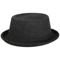 Black Denim Pork Pie Stoffhut by Stetson | 89,00 �