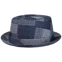Denim Patchwork Pork-Pie-Hut by Lierys | 99,00 �