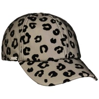 Faux Leather Leo Print Damencap by Seeberger | 45,95 �