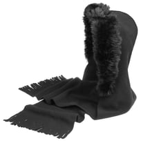 Fleece Kapuzenschal Webpelz by Lierys | 59,95 �