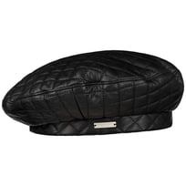 Gesteppte Lederbaskenm�tze by Seeberger | 99,95 �