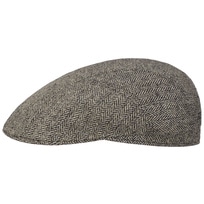 Stetson Ravia Umschlagmütze Beanie - Made In Italy, Baumwolle/Alpaka/Schurwolle