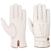 Hirschlederhandschuhe mit Kaschmir by Caridei | 159,00 �