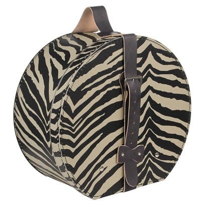 Hutkoffer Travel Zebramuster by Lierys | 129,00 �