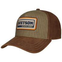Retro Stripes Ledercap mit Patch by Stetson | 99,00 �