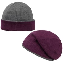 Twotone Strickm�tze zum Wenden by bedacht | 39,95 �