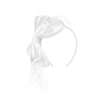 Uni Satin Fascinator Kopfschmuck by McBURN | 99,00 �