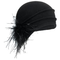 Walkm�tze mit Federn und Biesen by bedacht | 119,00 �
