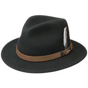 Made in USA mit Lederband Fr/ühling-Sommer Herbst-Winter Stetson Rivaton Traveller VitaFelt Hut Outdoorhut Wollfilzhut Wollhut Travellerhut Regenhut Damen//Herren