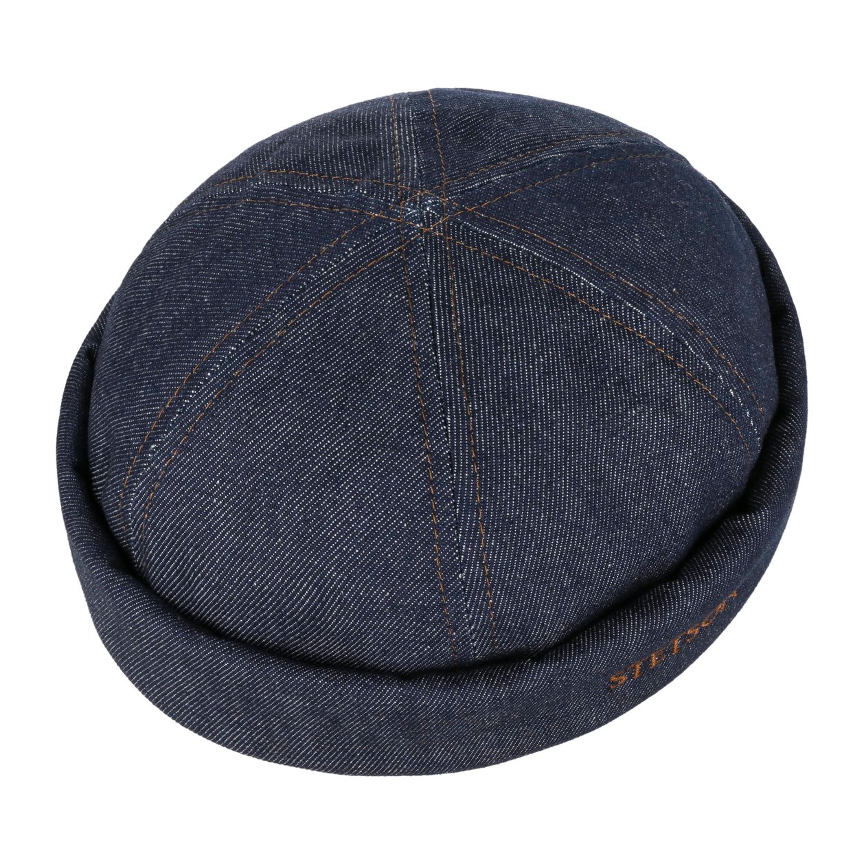 Stetson Pork Pie Hut Aus Denim – Nachhaltige Baumwolle, Made In Italy, Für Damen & Herren, Sommerlicher Style