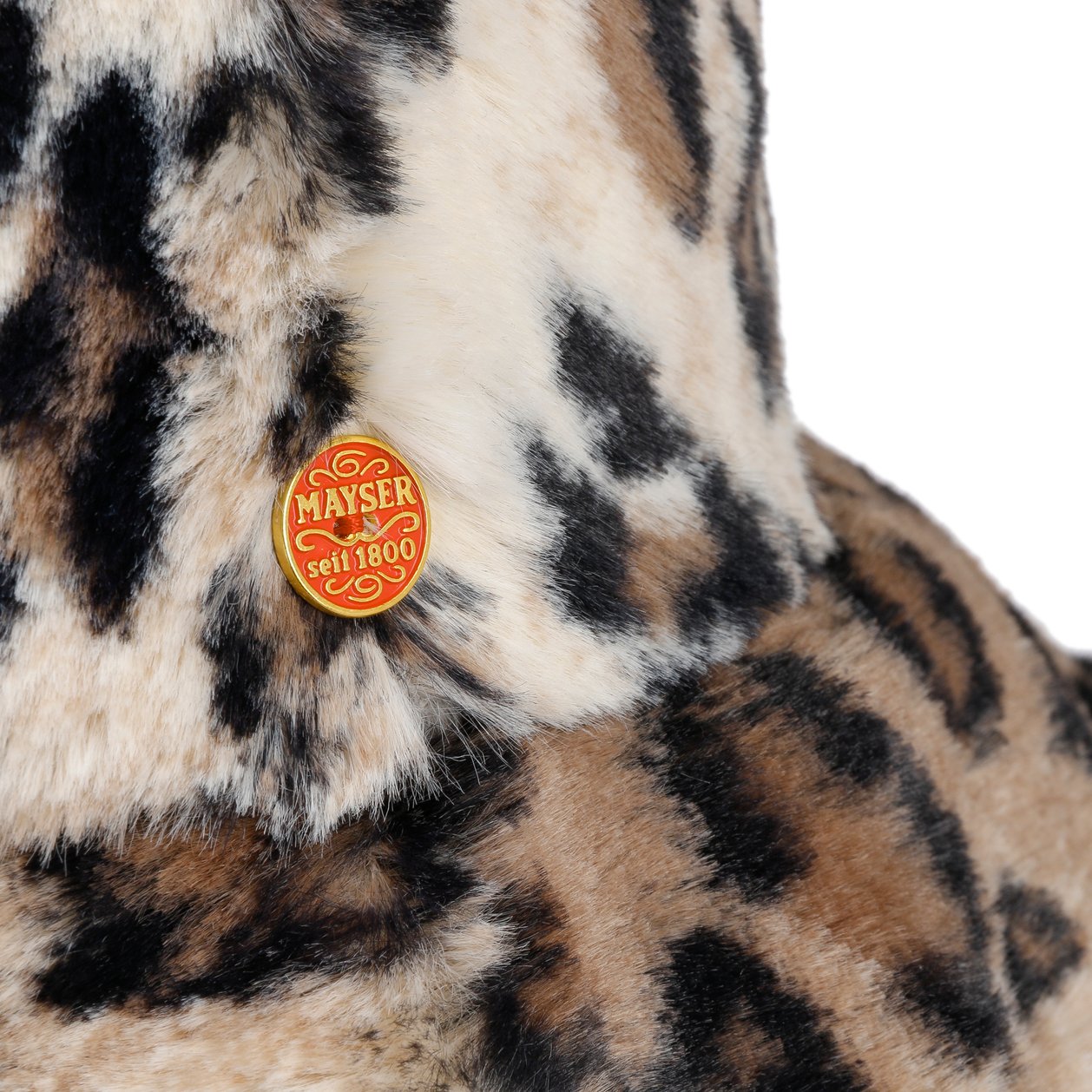 Fischerhut Für Damen, Leopardenmuster, Kunstfell, Flauschig, Winter, Wärmer, Plüsch, Fischermütze, Warm, Winddicht, Für Frauen Für Mädchen, Leopard, Einheitsgröße
