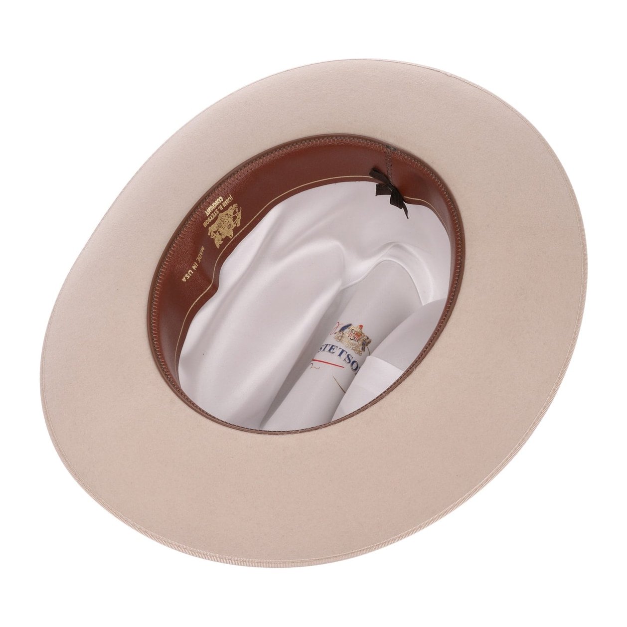 極美品 STETSON RABBIT FUR OPEN CROWN SE572 極美品 STETSON RABBIT FUR OPEN CROWN SE572 メンズ