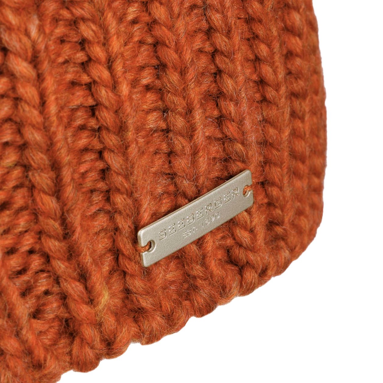 Seeberger Salevia Multicolour Headsock – Oversize Strickmütze Mit Fleecefutter Für Damen