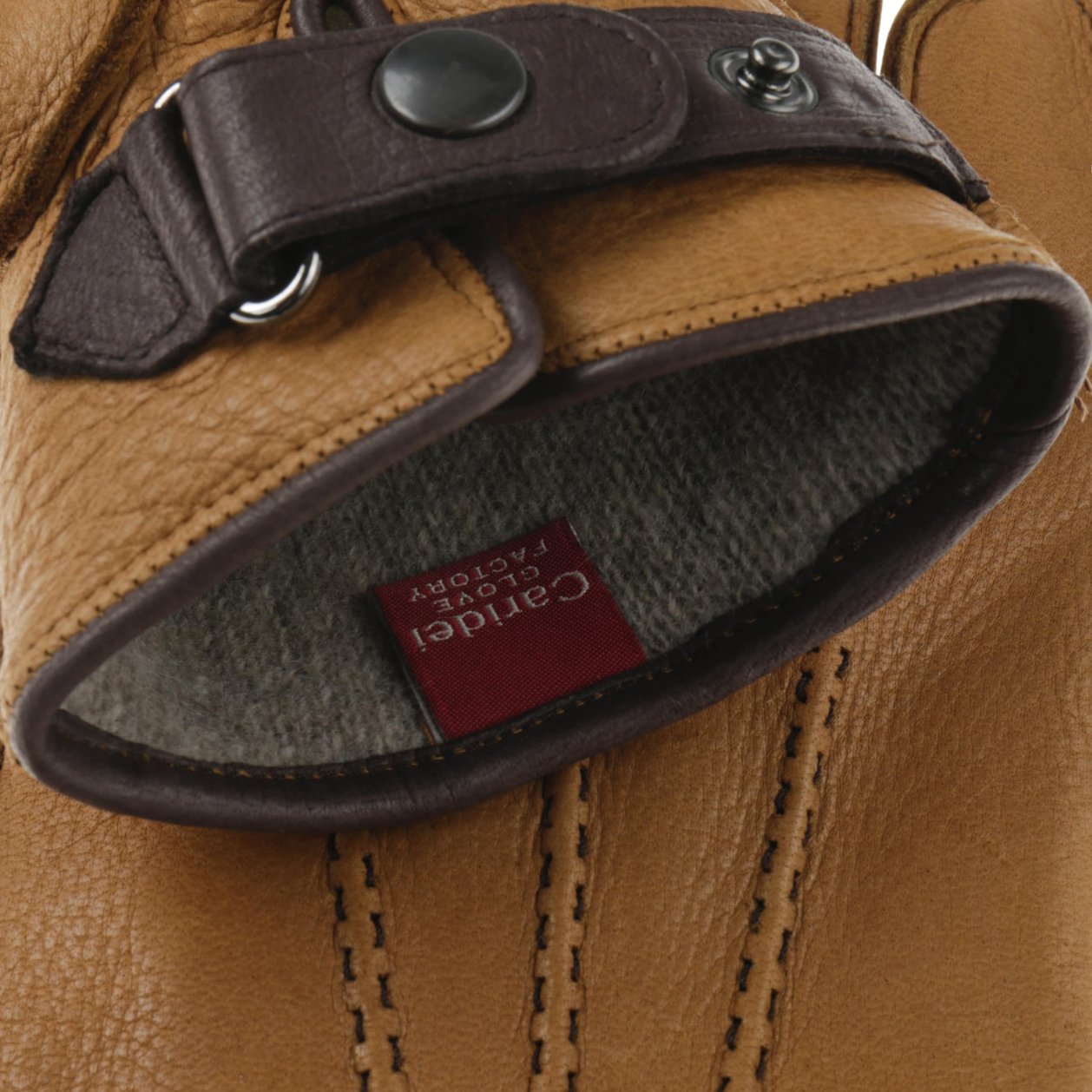 Caridei Classic Nappaleder Handschuhe Herren – Kaschmir Gefüttert, Made In Italy