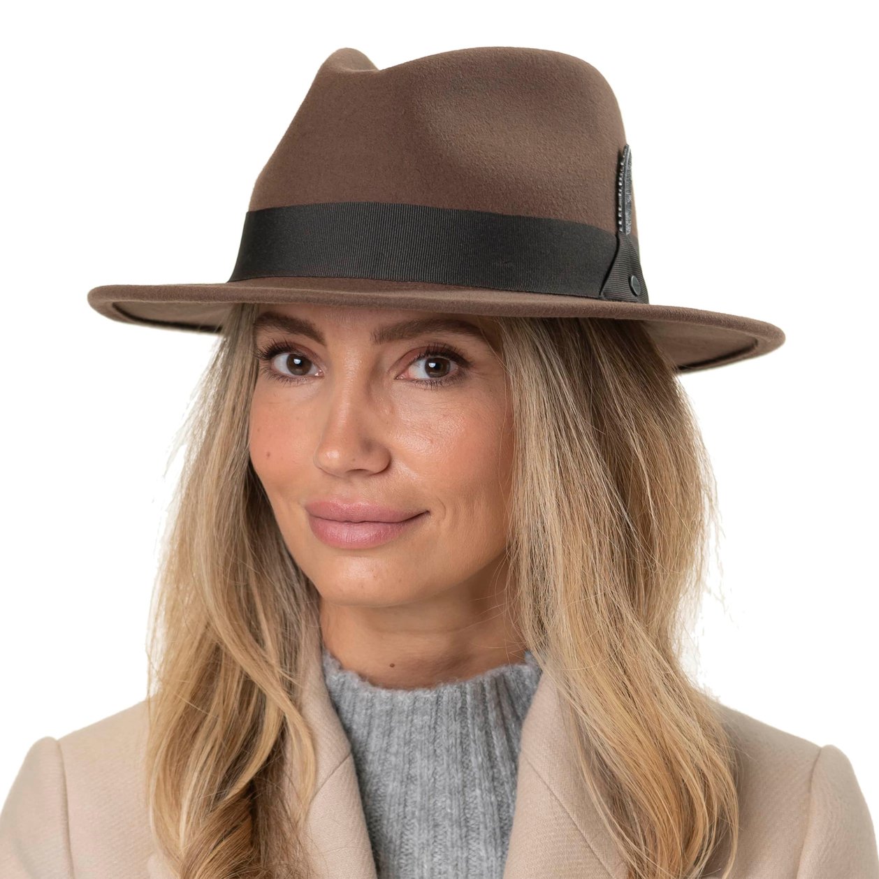 Traveller Herringbone Hut Stetson - Größe M (56-5 Produktbild-Vorschau 2